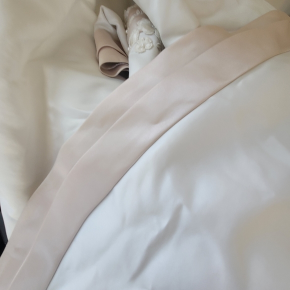 Sposabella Demetrios Ivory Cafe Wedding Dress - Picture 2 of 6